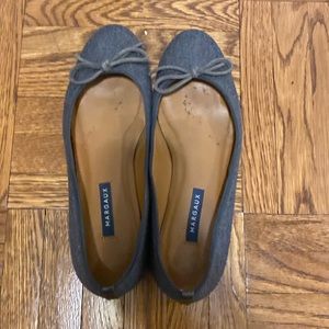 Margaux Gray Flats